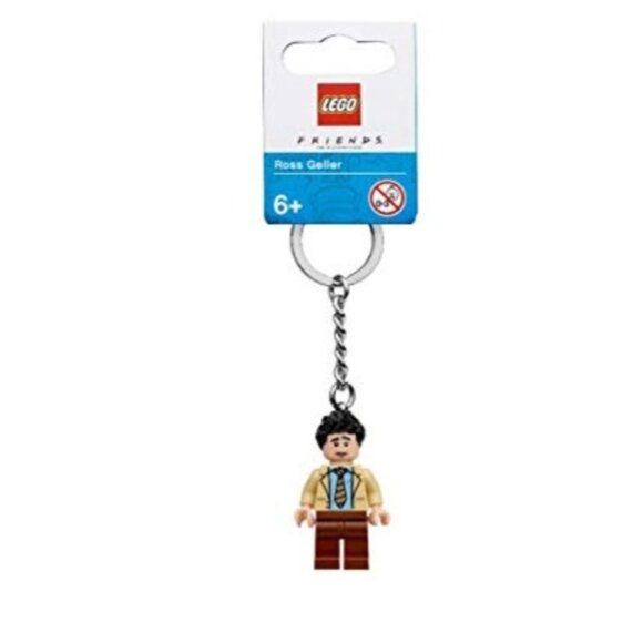 LEGO Minifigure Keychain Friends Ross Geller - Picture 1 of 3
